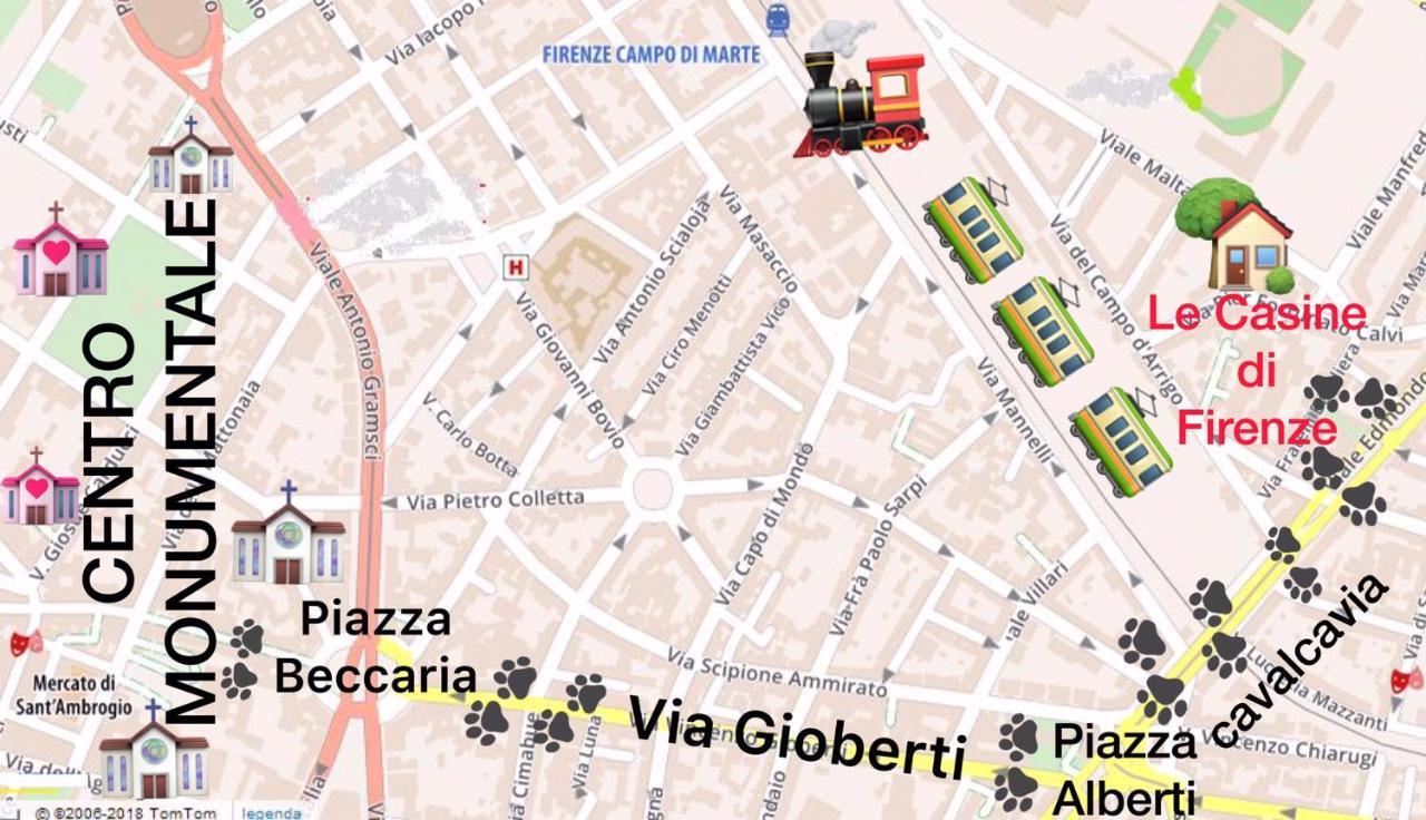 Le Casine Di Firenze Bed & Breakfast Exterior foto